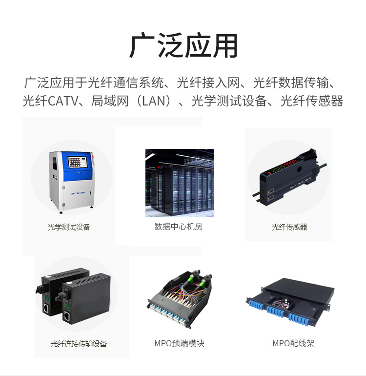 MPO光纤适配器面板 对接头 法兰盘 MPO耦合器_http://www.haile-cn.com.cn_布线产品_第6张