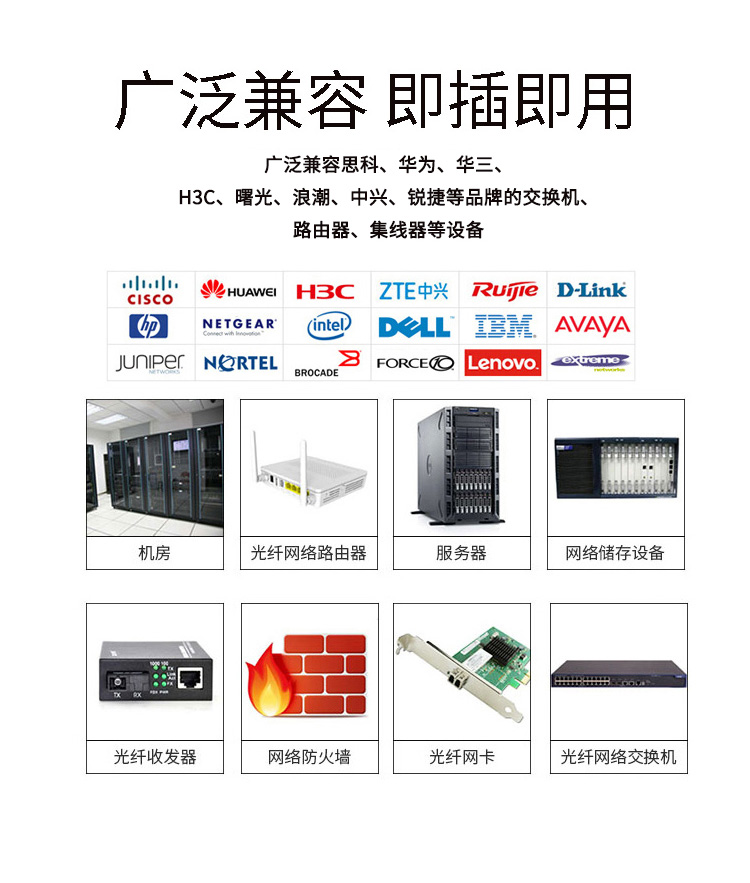 QSFP+AOC光纤堆叠线 万兆40G转4个10G有源线缆 通用华为H3C思科曙光浪潮等_http://www.haile-cn.com.cn_布线产品_第6张