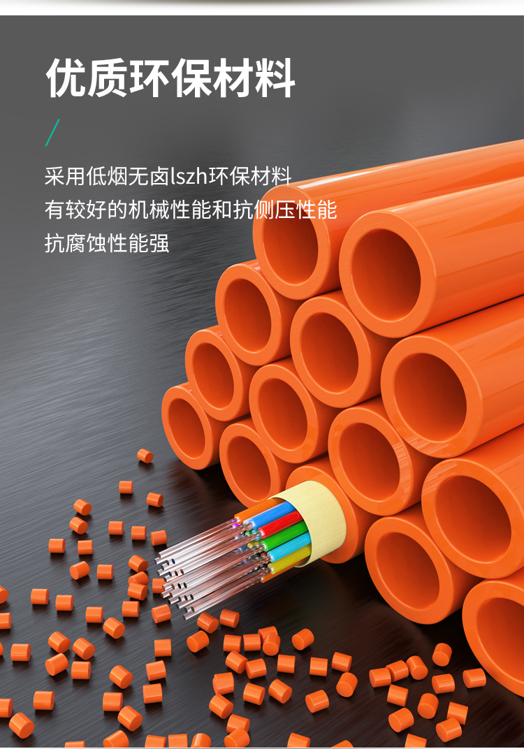 千兆多模OM2室内光纤光缆 50/125 GJFJH-4A1a 束状软光缆 100米 HT-200-4MD多买整条发货_http://www.haile-cn.com.cn_布线产品_第5张