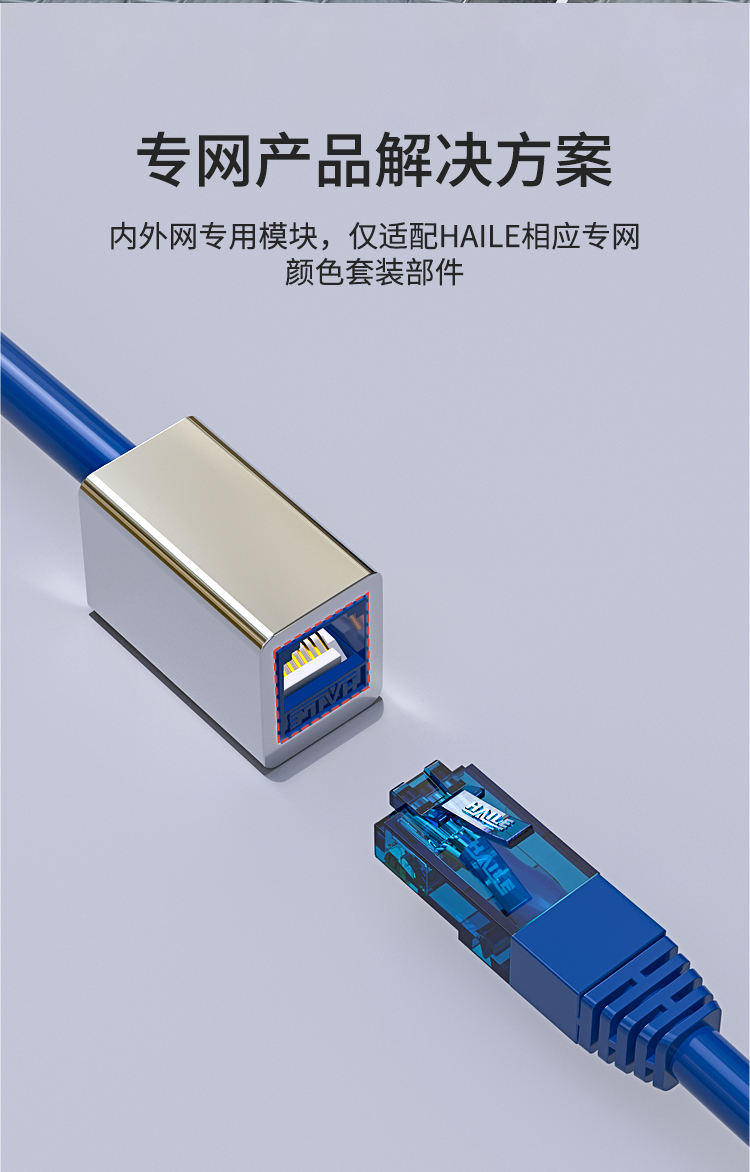 HAILE海乐内外网屏蔽模块 HP-317G(蓝A)防双网防混插防违规_http://www.haile-cn.com.cn_专网屏蔽产品_第6张